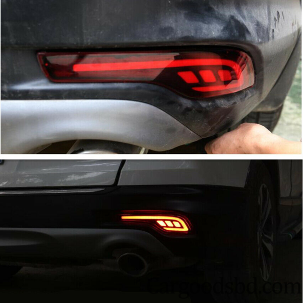 Honda CR-V CRV 2017 2018 2019 LED Rear Fog Light Tail Bumper Light Sets.