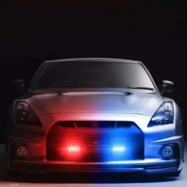 Wireless Remote Control Led Strobe Grill flashlight