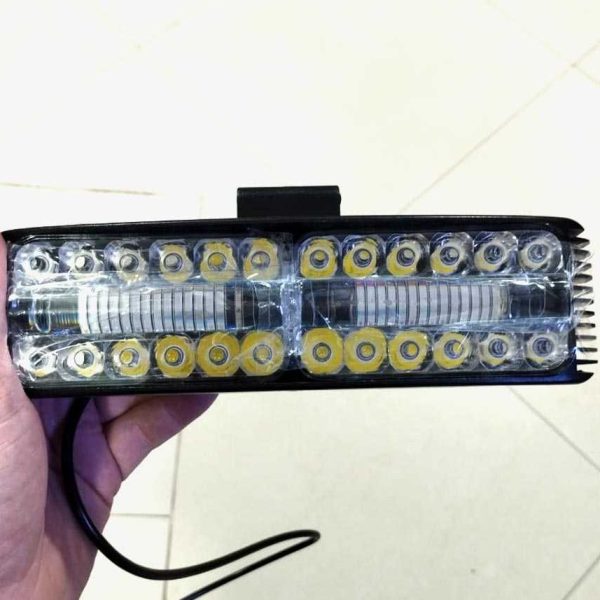 Car 65W 24 LED fog light Beads High Brightness Car Vehicle Modified Work fog light 2PCS.