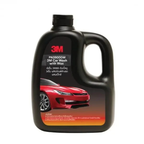 3M CAR WASH AND WAX SHAMPOO
