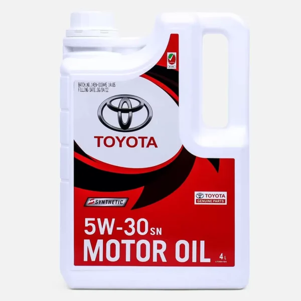 TOYOTA MOTOR OIL (5W30)SN FULLY SYNTHEIC 4L