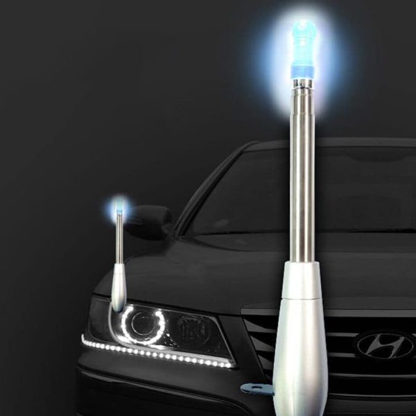 Car LED Indicating Parking Assistant Corner Pole Light – Blue Colour