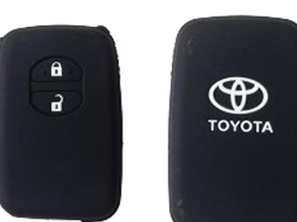 Toyota Silicone Protecting Remote Key Case Cover for 2 button Corolla Axio Allion Premio Yaris Aqua Auris
