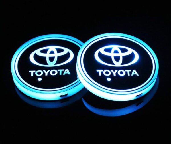 Toyota LED Cup Holder Lights 2pcs