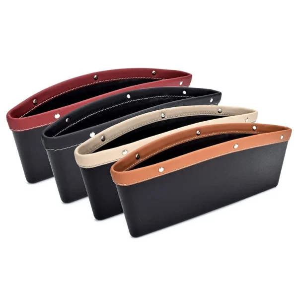 Seat Gap PU Case Storage Bag Car Organizer Car Accessories High Quality Storage Bag Artificial Leather Car Seats Gap