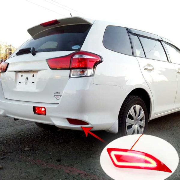 Automobile Lamp Rear Fog Light Bumper For Toyota Corolla Fielder 2015 2016 2017 2018 LED Driving Light Brake Light Turn Signal