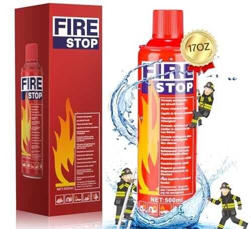 5 In1 Fire Extinguisher with Mount Fire Extinguishers for the House/Car/Kitchen