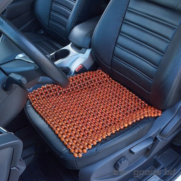 Car Seat Cover Wooden Bead Automobile Interior Chair Covers Accessories For Summer Auto Home Office