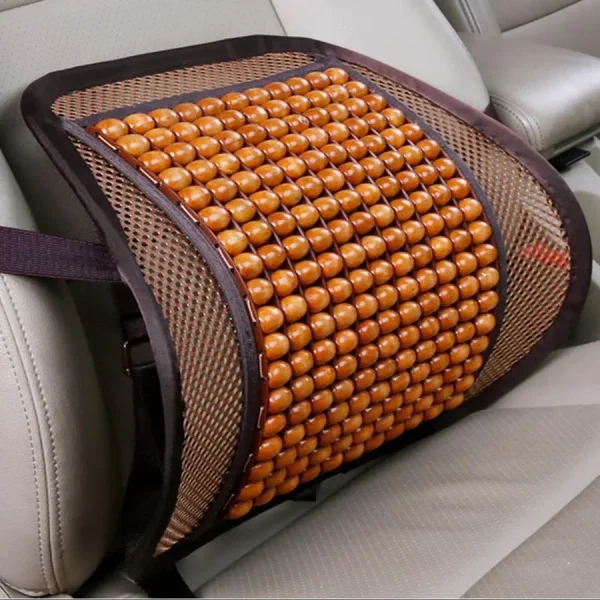 Mesh Bamboo Car Seat Back Support