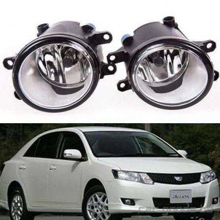 Toyota Corolla Fielder Axio Fog Light Replacement Axio Front Bumper Driving Fog Lamps Assembly Halogen Bulb – 2Pis 1 Pair